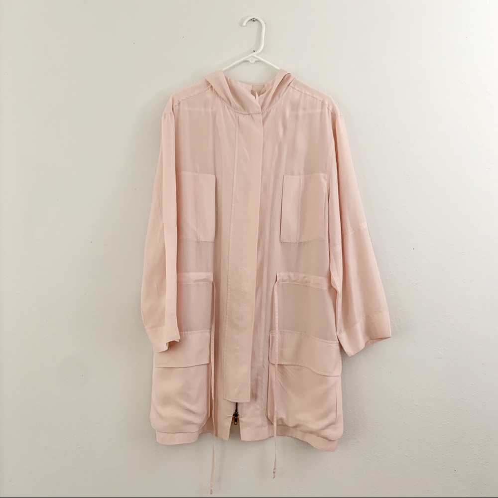 Equipment Silk Boven Hood Parka Jacket